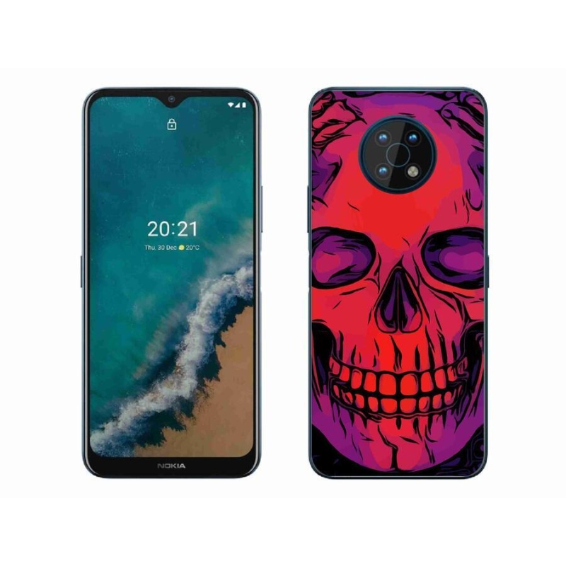 Zselés tok mmCase a Nokia G50 készülékhez - koponya