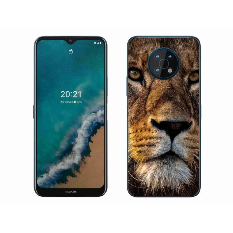 Gél tok mmCase a Nokia G50 készülékhez - oroszlán