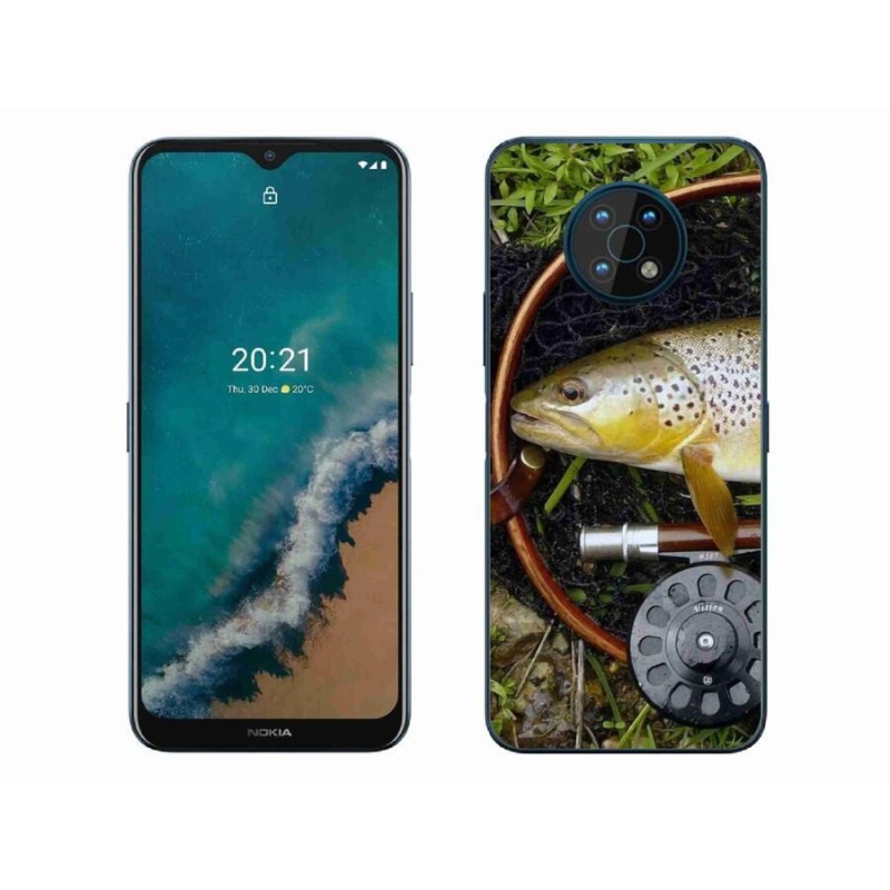 Gél tok mmCase mobiltelefonhoz Nokia G50 - pisztráng 2
