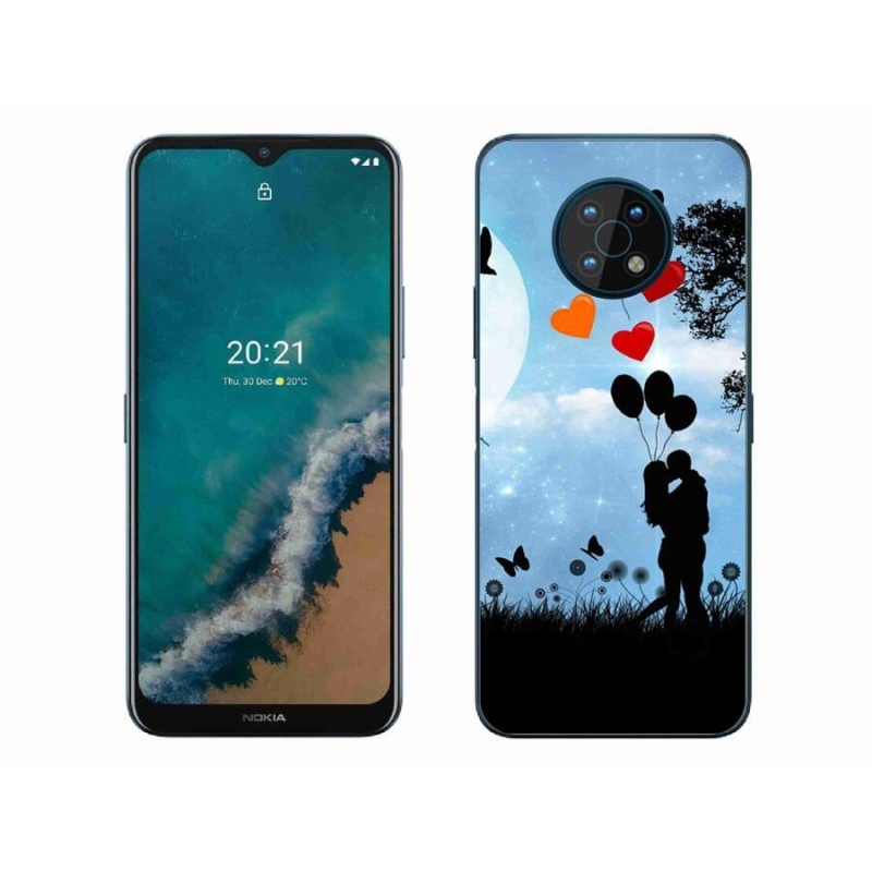 Gél tok mmCase mobiltelefonhoz Nokia G50 - szerelmes pár