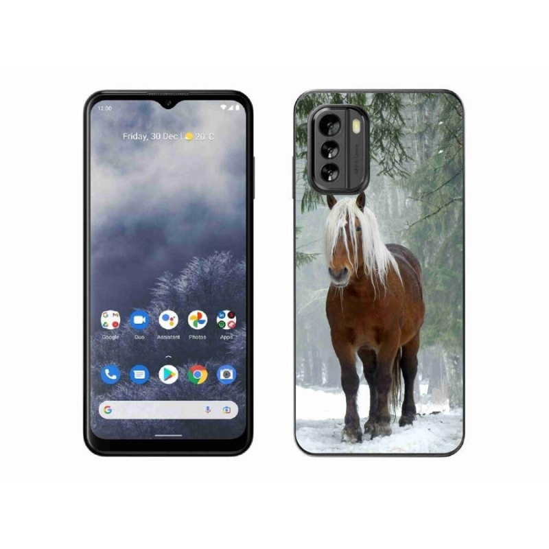 Gél tok mmCase a Nokia G60 5G készülékhez - ló az erdőben