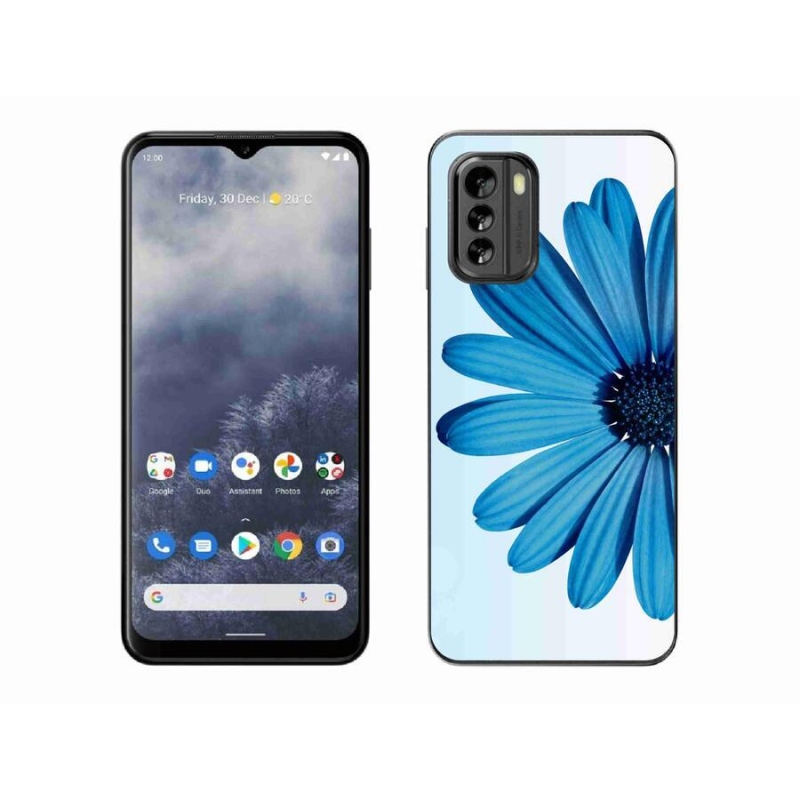 Gél tok mmCase a Nokia G60 5G készülékhez - kék margaréta