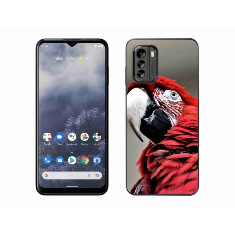 Gél tok mmCase a Nokia G60 5G készülékhez - papagáj ara piros