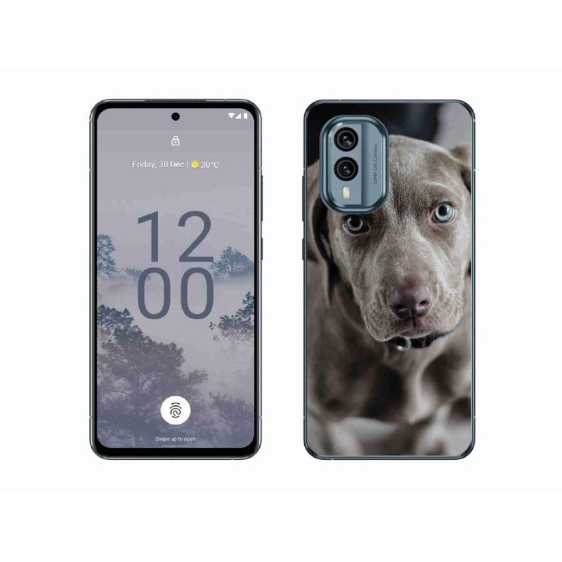 Gélhüvely mmCase a Nokia X30 5G mobiltelefonhoz - výmarský ohař