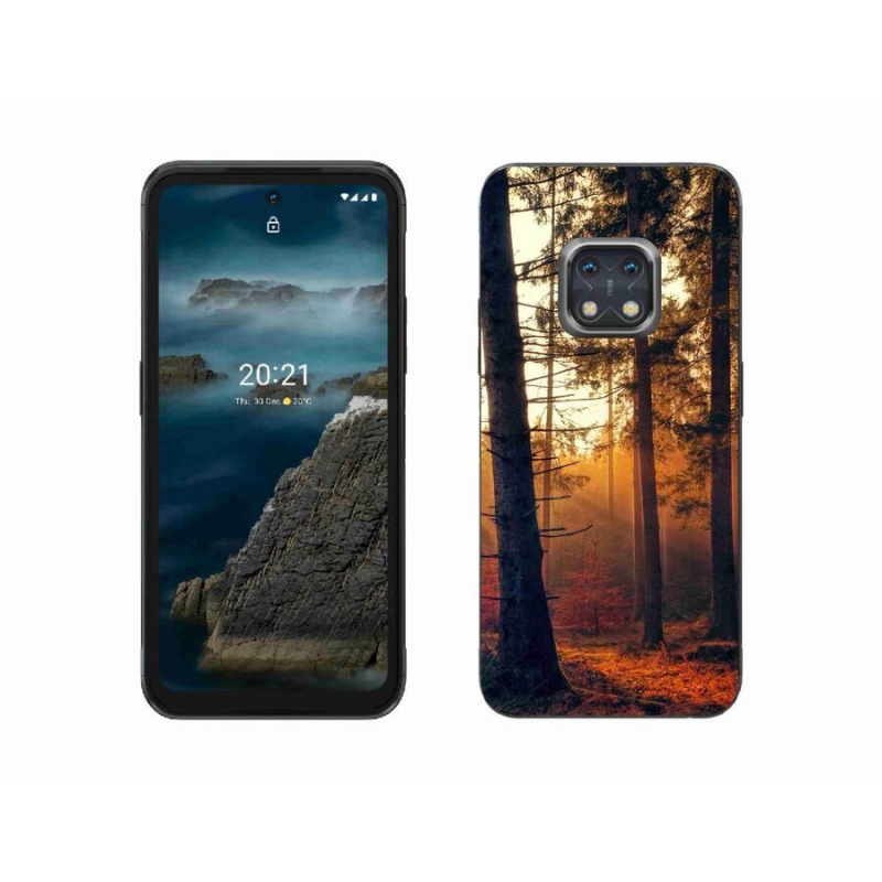 Gél tok mmCase a Nokia XR20 készülékhez - erdő