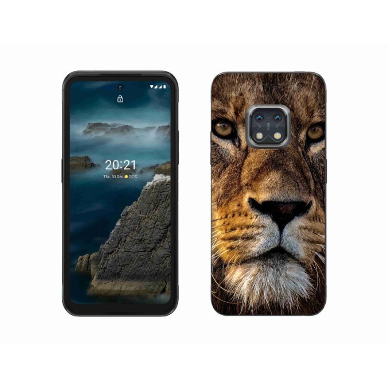 Gél tok mmCase a Nokia XR20 készülékhez - oroszlán