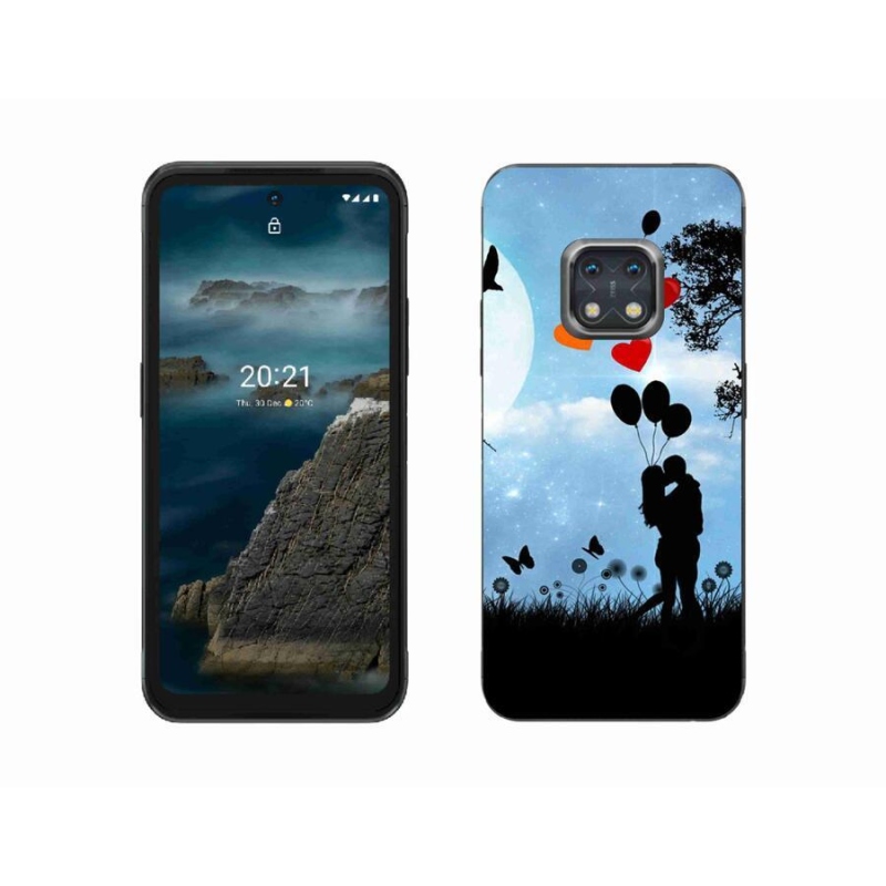 Gél tok mmCase mobiltelefonhoz Nokia XR20 - szerelmes pár