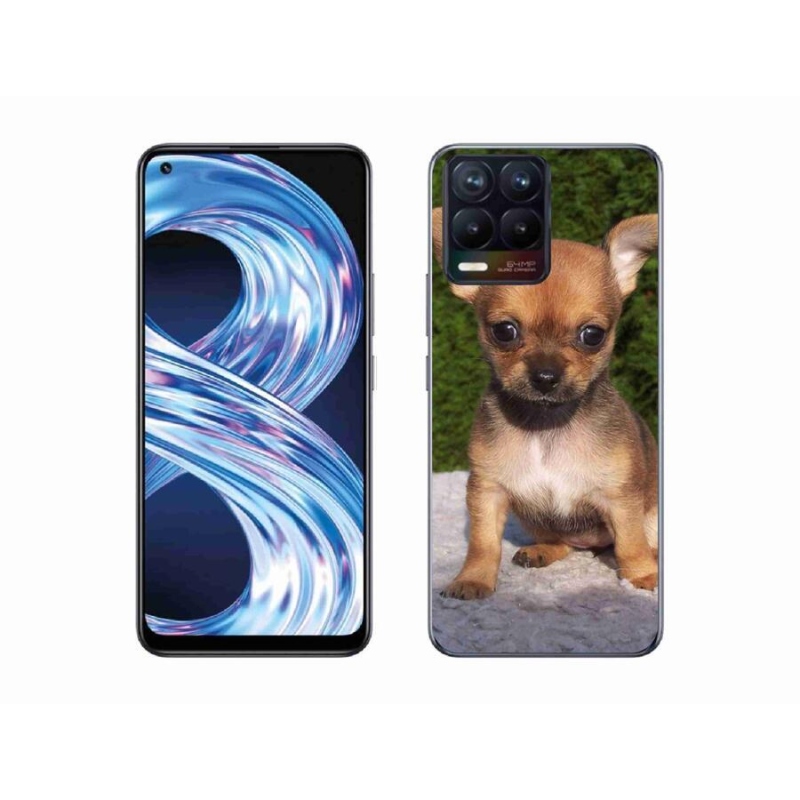 Gél tok mmCase mobilhoz Realme 8 4G - chihuahua 3