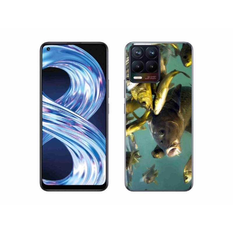 Gél tok mmCase mobilhoz Realme 8 4G - halak iskolája