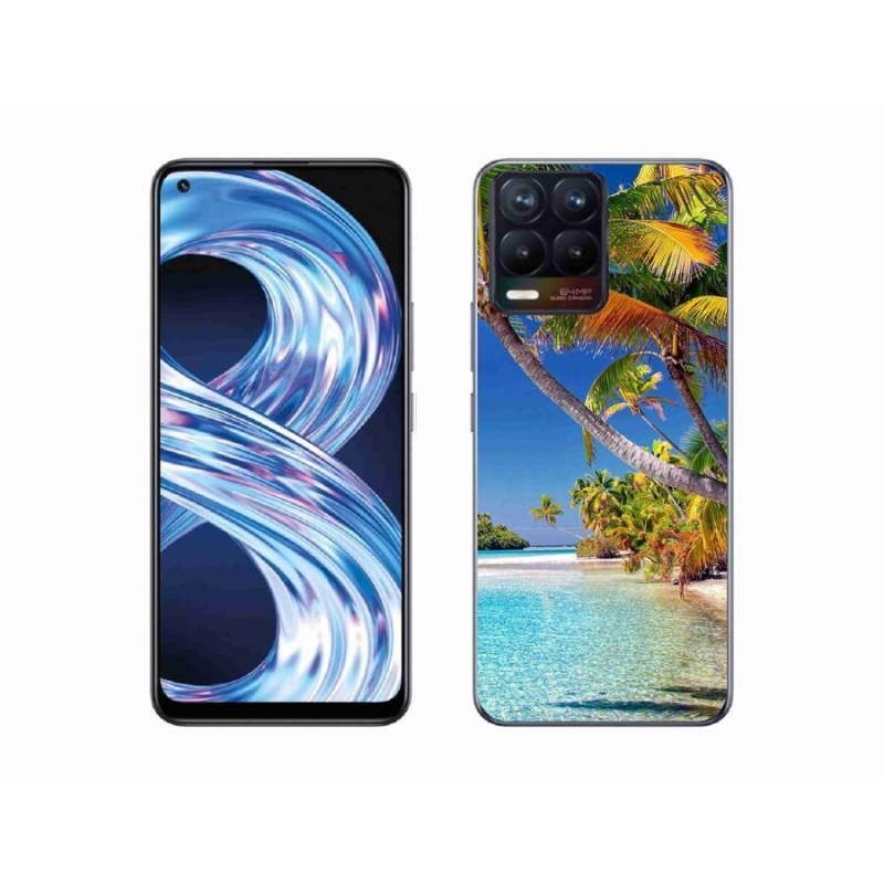 Gél tok mmCase a Realme 8 4G-hez - tengerparton