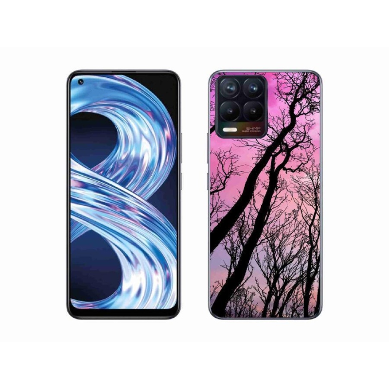 Gél tok mmCase a Realme 8 4G-hez - kidőlt fák