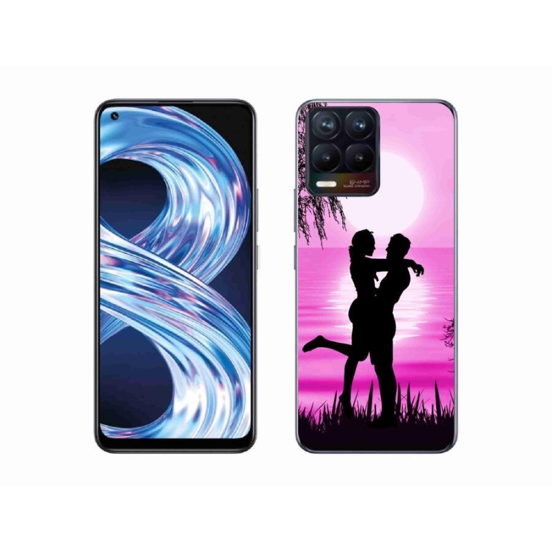 Gél tok mmCase a Realme 8 4G-hez - naplemente