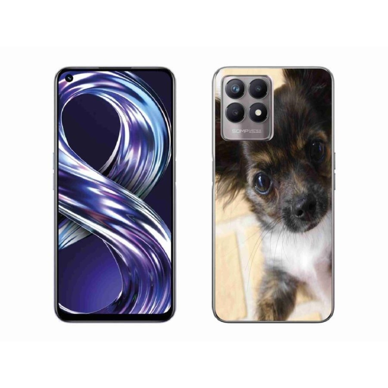 Gél tok mmCase mobilhoz Realme 8i - chihuahua 2