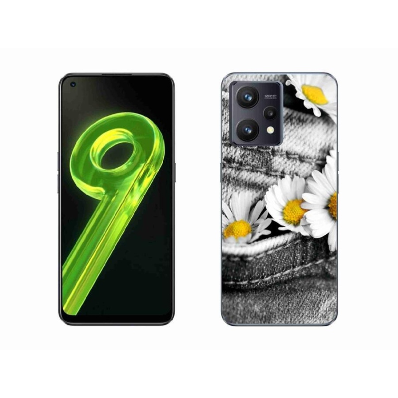 Gél tok mmCase mobilhoz Realme 9 4G - százszorszépek