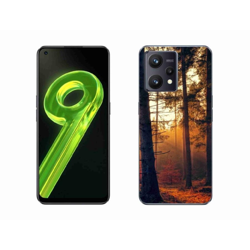 Gél tok mmCase a Realme 9 4G készülékhez - erdő