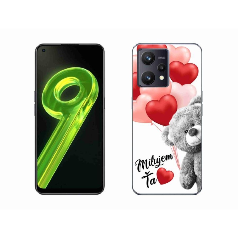 Gél tok mmCase a Realme 9 4G-hez - I love you
