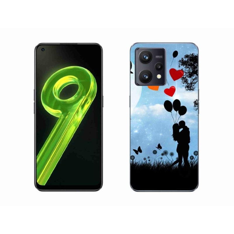 Gél tok mmCase mobilhoz Realme 9 4G - szerelmes pár