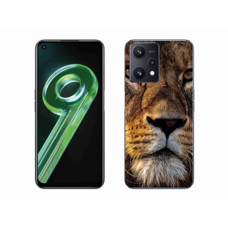 Gél tok mmCase a Realme 9 5G készülékhez - oroszlán
