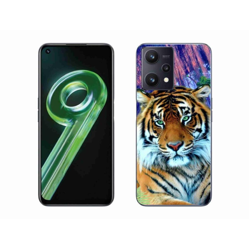 Gél tok mmCase a Realme 9 5G készülékhez - tigris