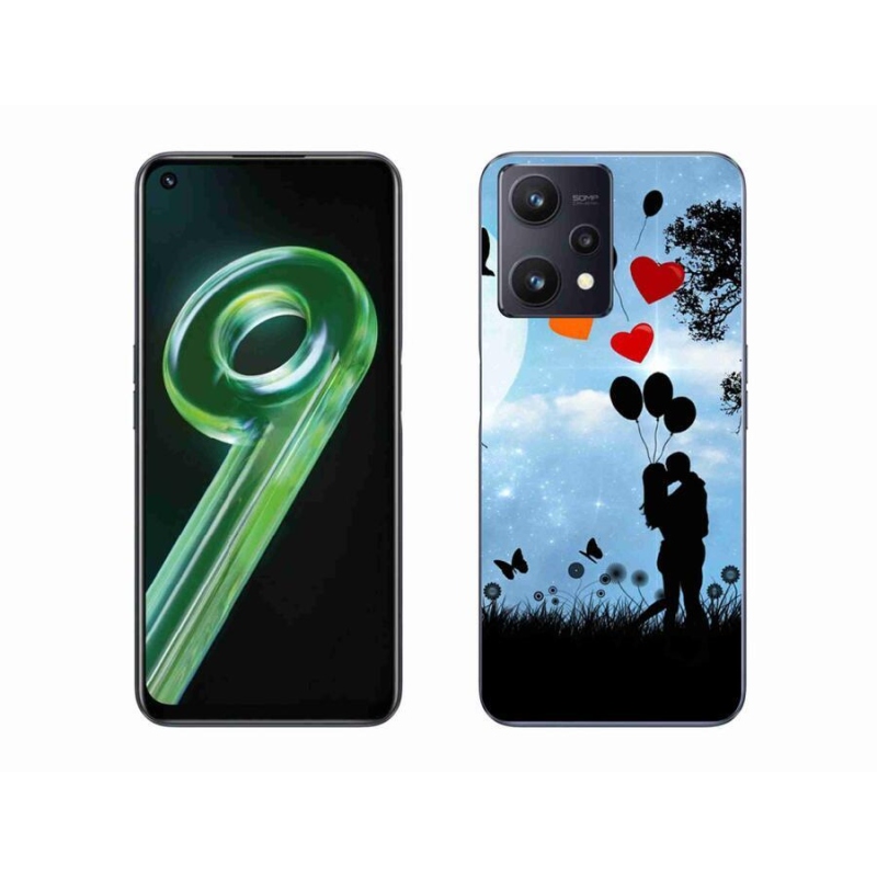 Gél tok mmCase mobilhoz Realme 9 5G - szerelmes pár