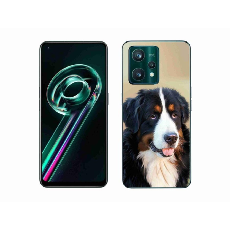 Gél tok mmCase a Realme 9 Pro+ 5G készülékhez - Berni hegyi kutya