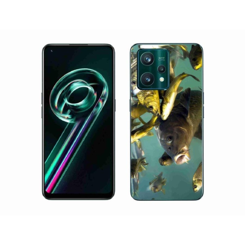Gél tok mmCase a Realme 9 Pro+ 5G számára - halak iskolája