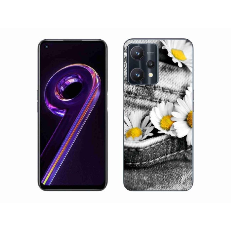 Gél tok mmCase a Realme 9 Pro 5G készülékhez - százszorszépek