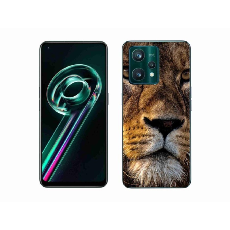 Gél tok mmCase a Realme 9 Pro+ 5G számára - oroszlán