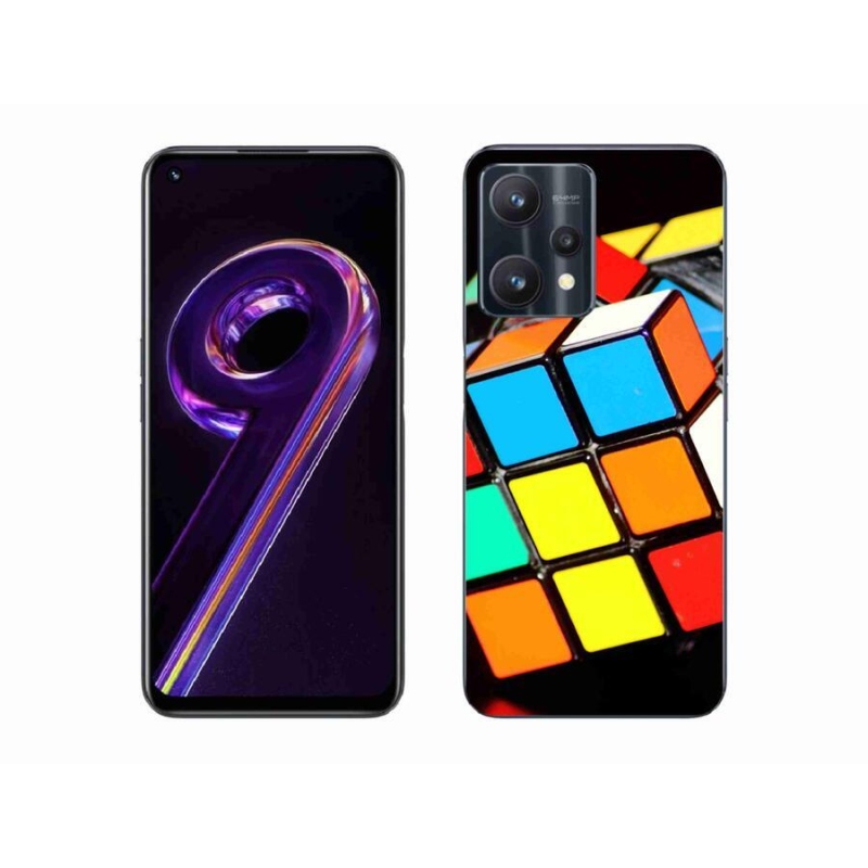 Gél tok mmCase a Realme 9 Pro 5G készülékhez - Rubik-kocka