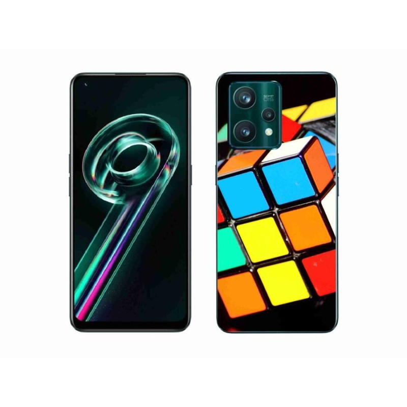 Gél tok mmCase a Realme 9 Pro+ 5G készülékhez - Rubik-kocka