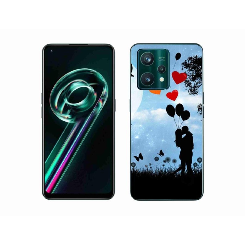 Gél tok mmCase a Realme 9 Pro+ 5G számára - szerelmes pár