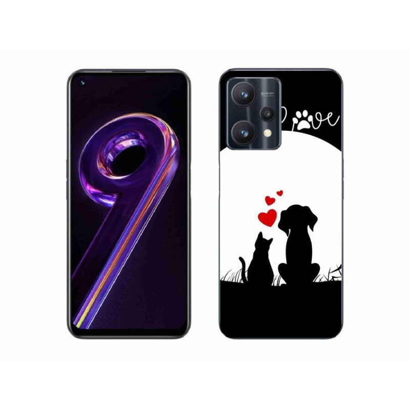 Gél tok mmCase a Realme 9 Pro 5G számára - állatszerelem