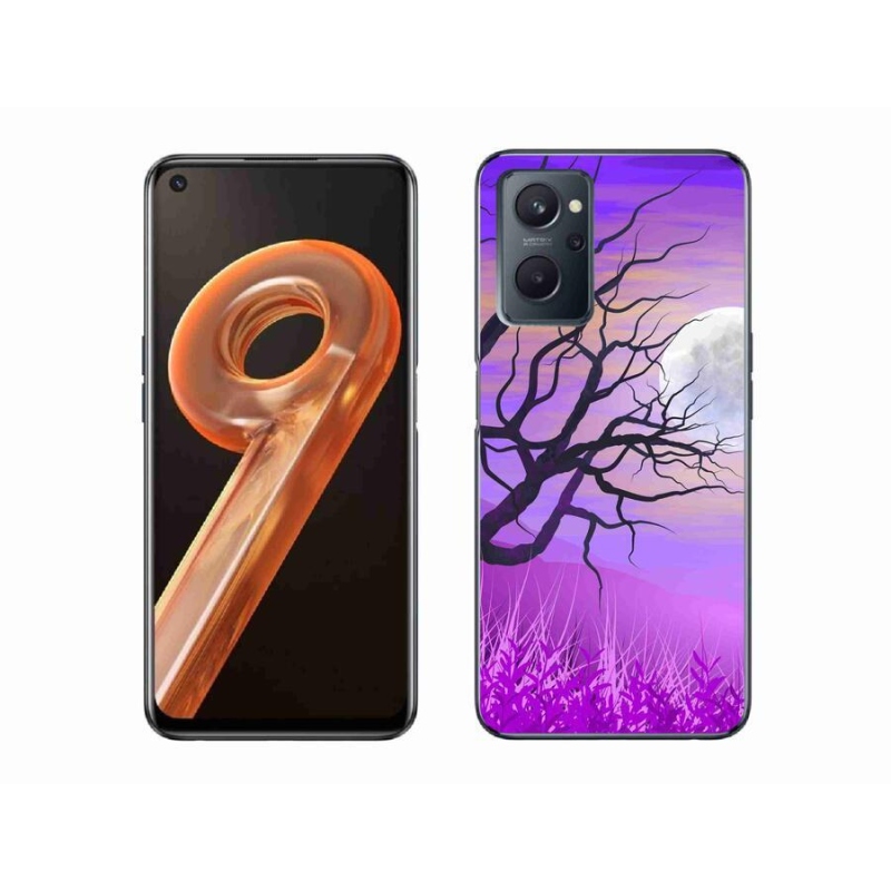 Gél tok mmCase mobilhoz Realme 9i - rajzfilmes kidőlt fa