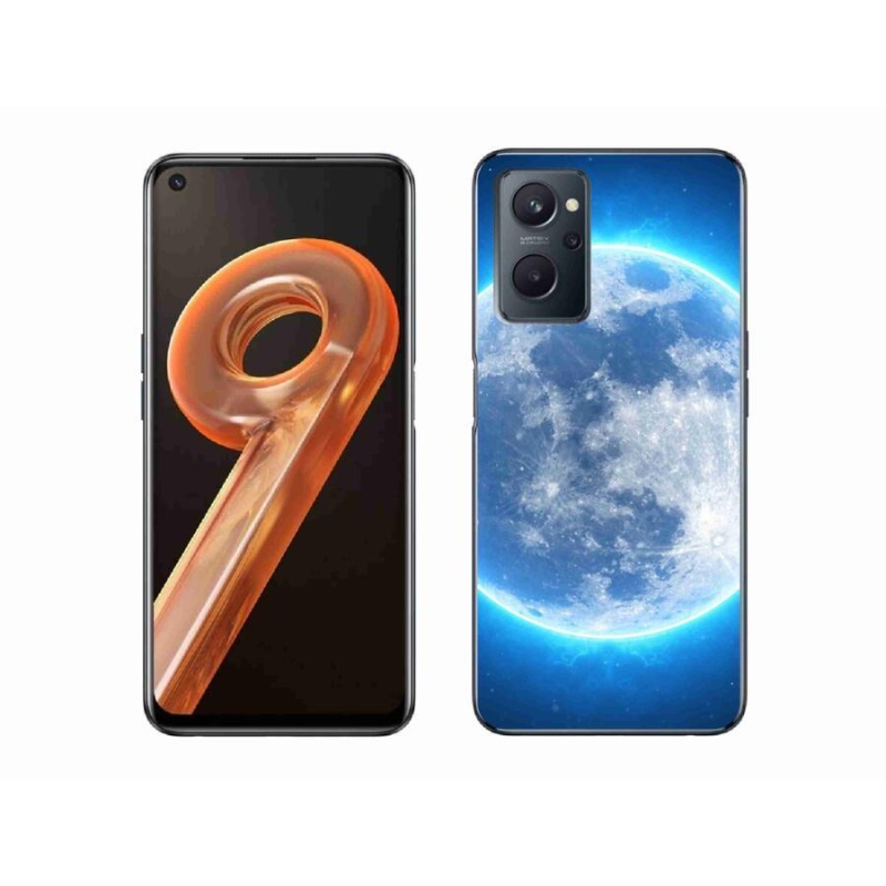 Gél tok mmCase mobiltelefonhoz Realme 9i - földgömb