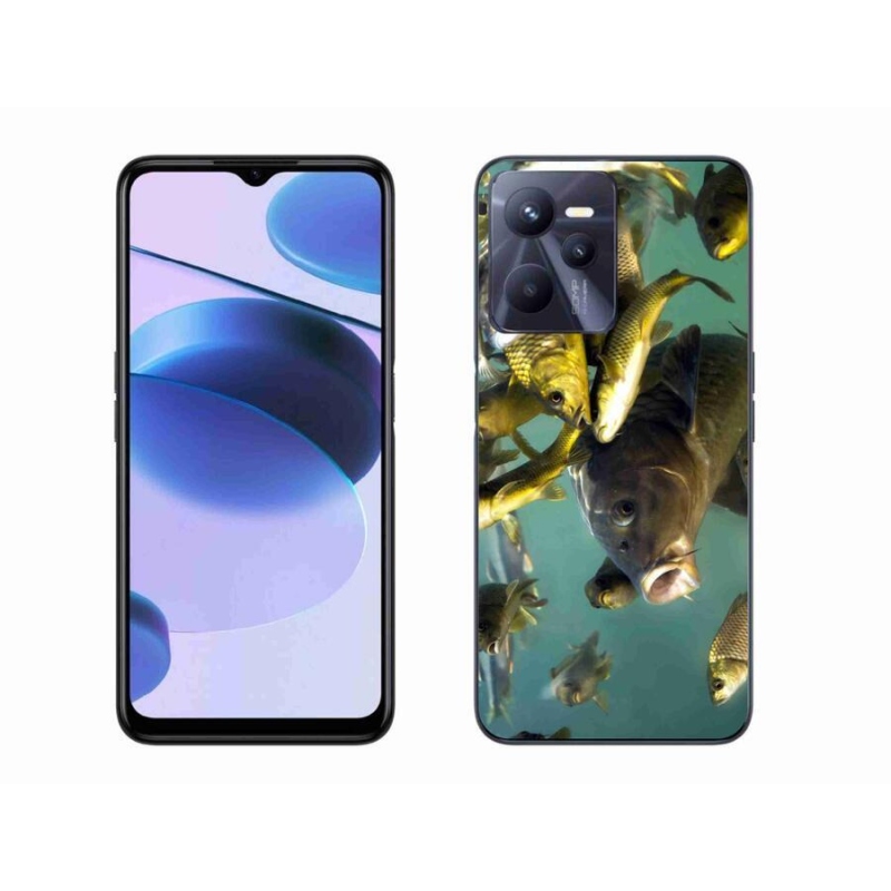 Gél tok mmCase mobilhoz Realme C35 - halak iskolája