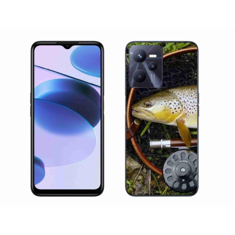 Gél tok mmCase mobiltelefonhoz Realme C35 - pisztráng 2