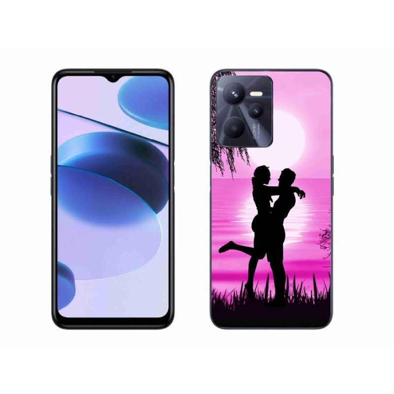 Gél tok mmCase mobilhoz Realme C35 - naplemente