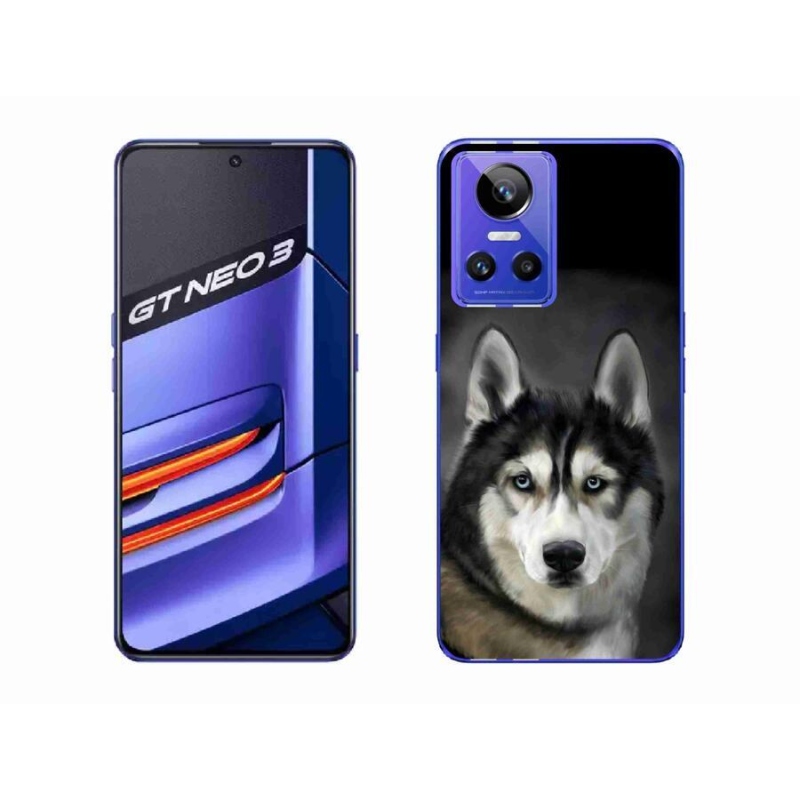Gél tok mmCase mobiltelefonhoz Realme GT Neo 3 - husky