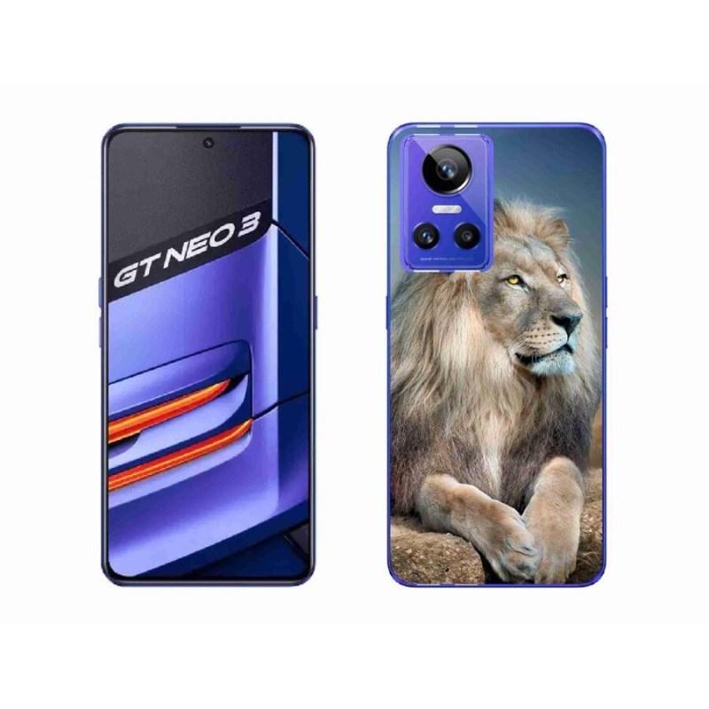 Gél tok mmCase a Realme GT Neo 3 számára - Lion 1
