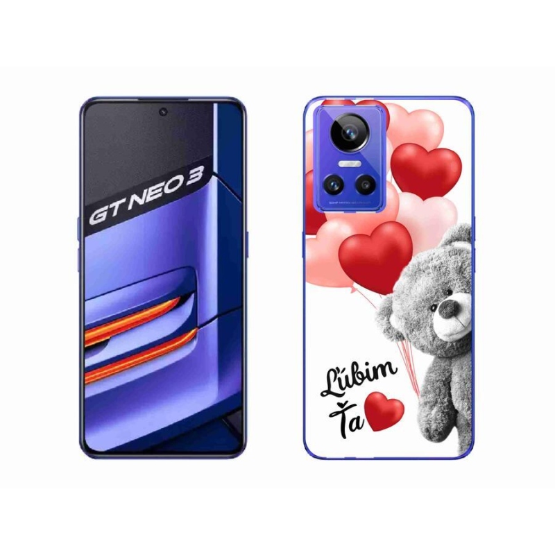 Gél tok mmCase mobilhoz Realme GT Neo 3 - I love you en