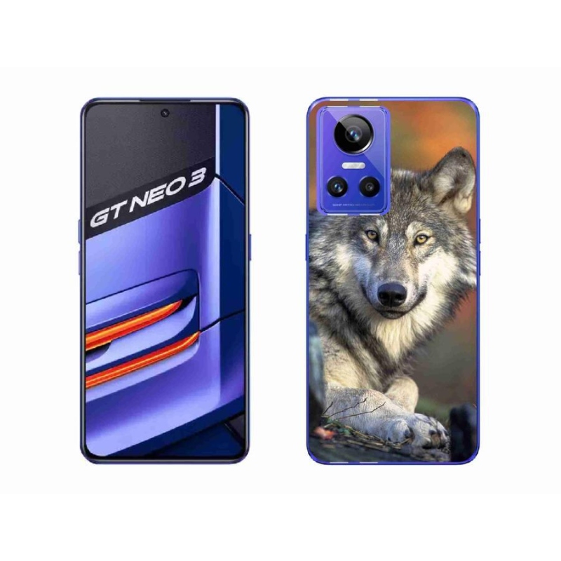 Gél tok mmCase mobilhoz Realme GT Neo 3 - farkas