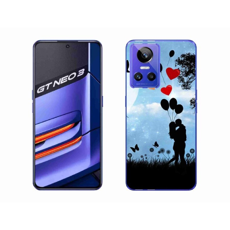 Gél tok mmCase mobilhoz Realme GT Neo 3 - szerelmes pár
