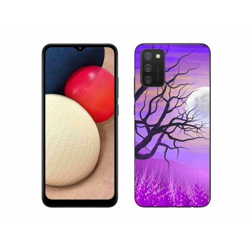 Gél tok mmCase mobiltelefonhoz Samsung Galaxy A02s (164.2x75.9x9.1mm) - rajzfilm fa