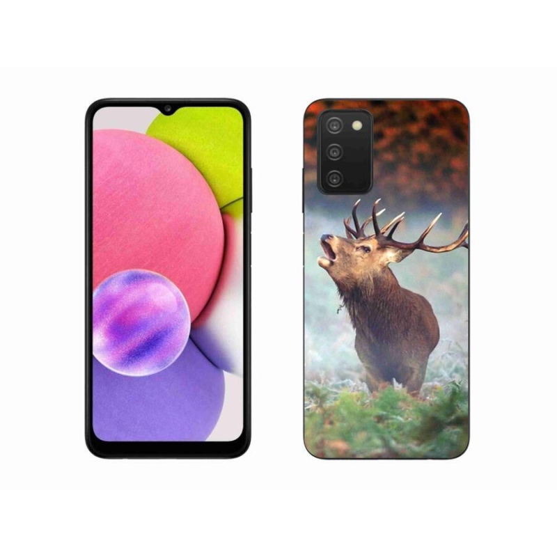 Gél tok mmCase Samsung Galaxy A03s (166,6 x 75,9 x 9,1) - szarvas 2