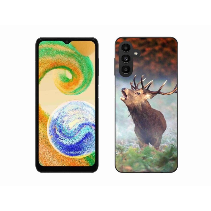 Gél tok mmCase mobiltelefonhoz Samsung Galaxy A04s (164.7x76.7x9.1mm) - szarvas 2