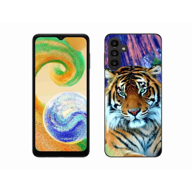 Gél tok mmCase mobiltelefonhoz Samsung Galaxy A04s (164.7x76.7x9.1mm) - tigris