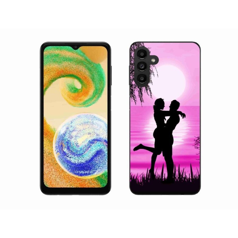 Gél tok mmCase Samsung Galaxy A04s (164.7x76.7x9.1mm) - naplemente