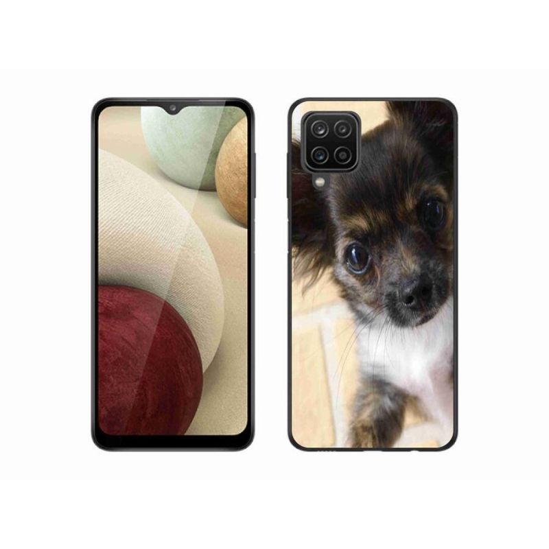 Gél tok mmCase mobil Samsung Galaxy A12 - chihuahua 2