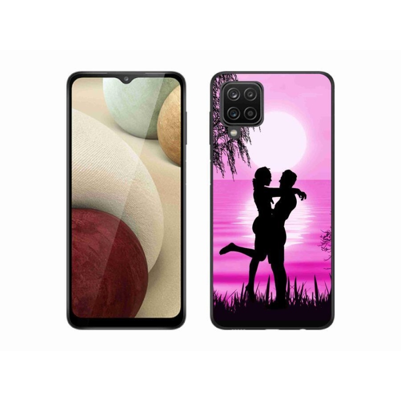 Gél tok mmCase Samsung Galaxy A12 készülékhez - naplemente