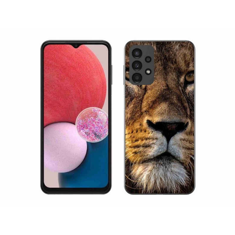 Gél tok mmCase a Samsung Galaxy A13 4G készülékhez - oroszlán